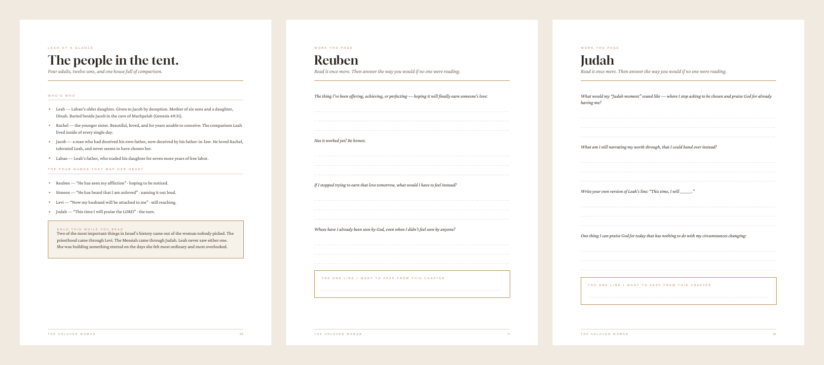 Take a peek inside: 40 pages of teaching and guided pages