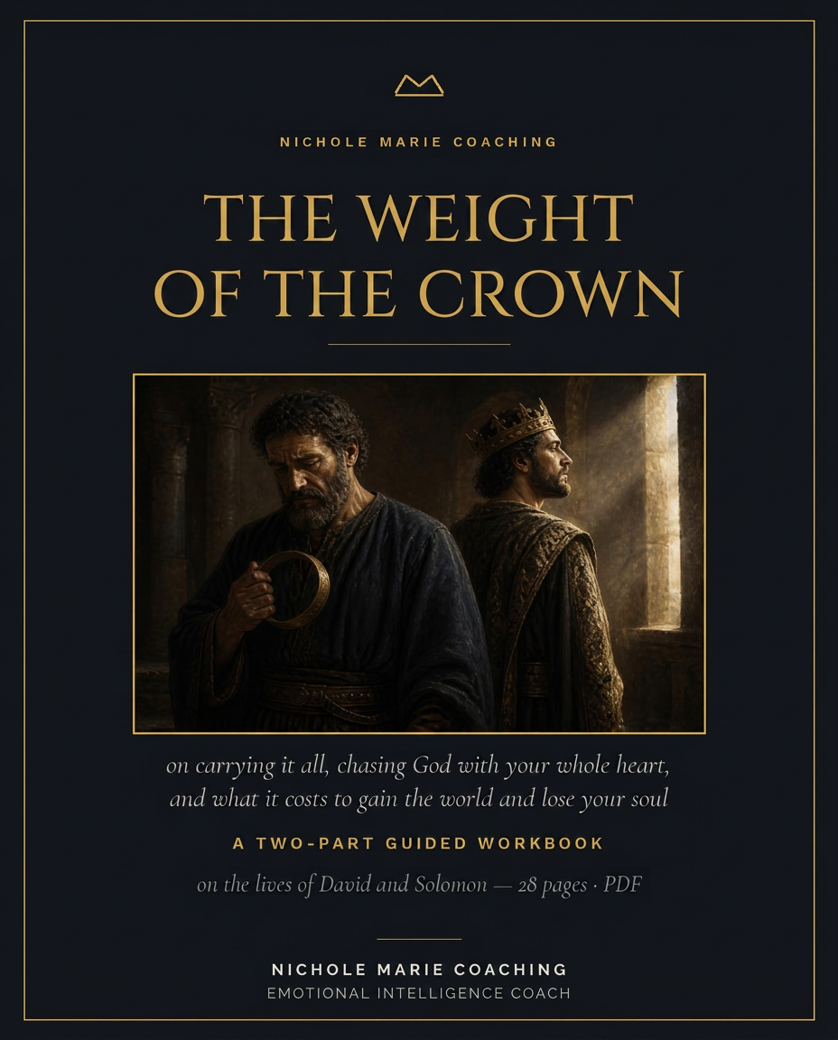 The Weight of the Crown — workbook cover