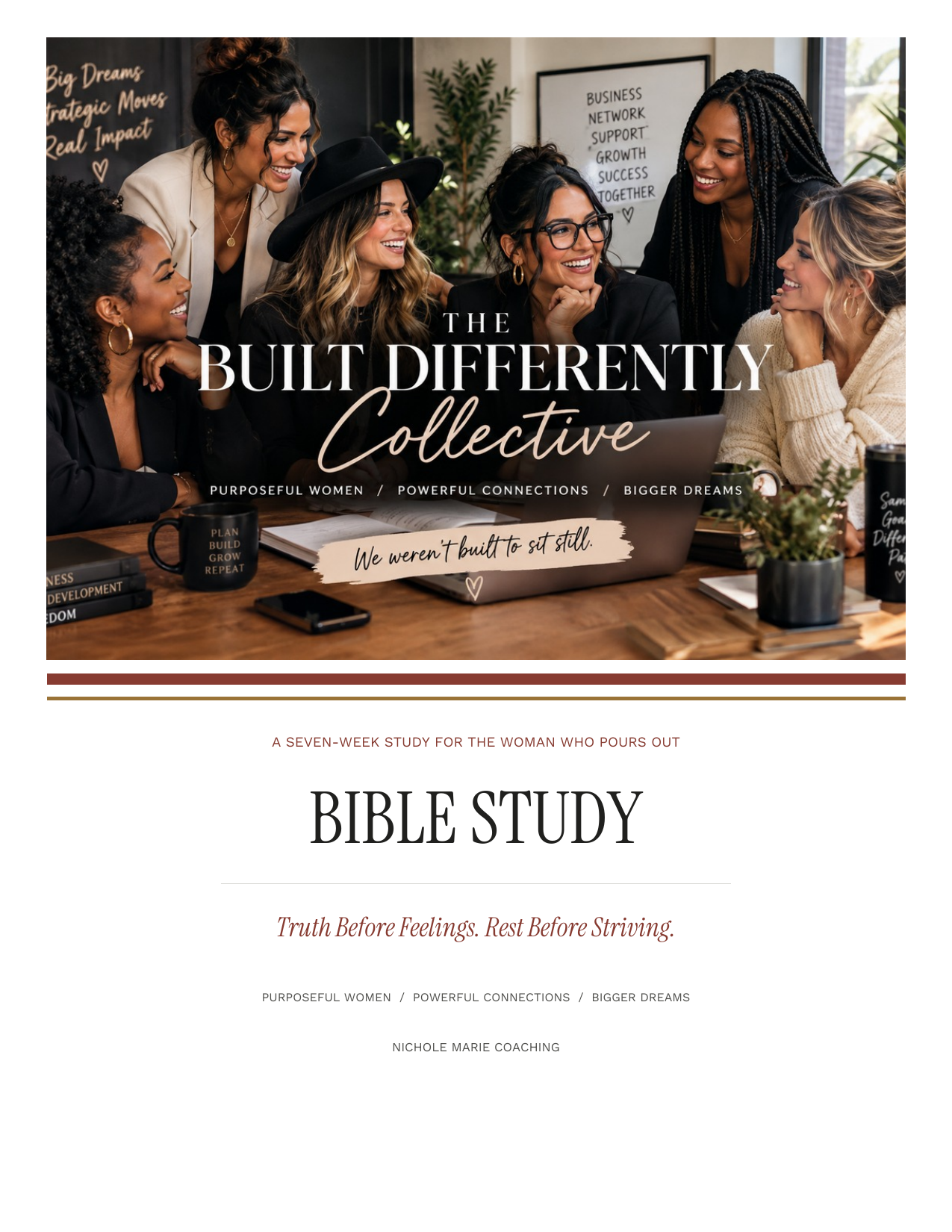 Built Differently — digital workbook cover