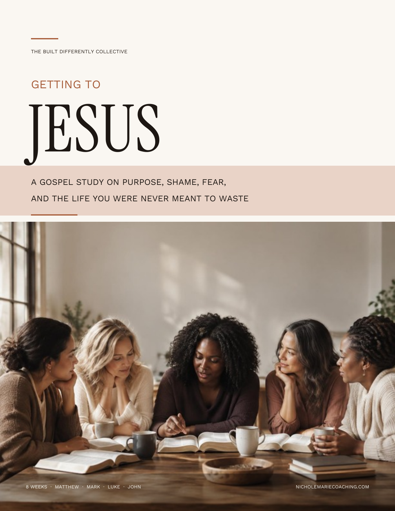 Getting to Jesus — digital workbook cover