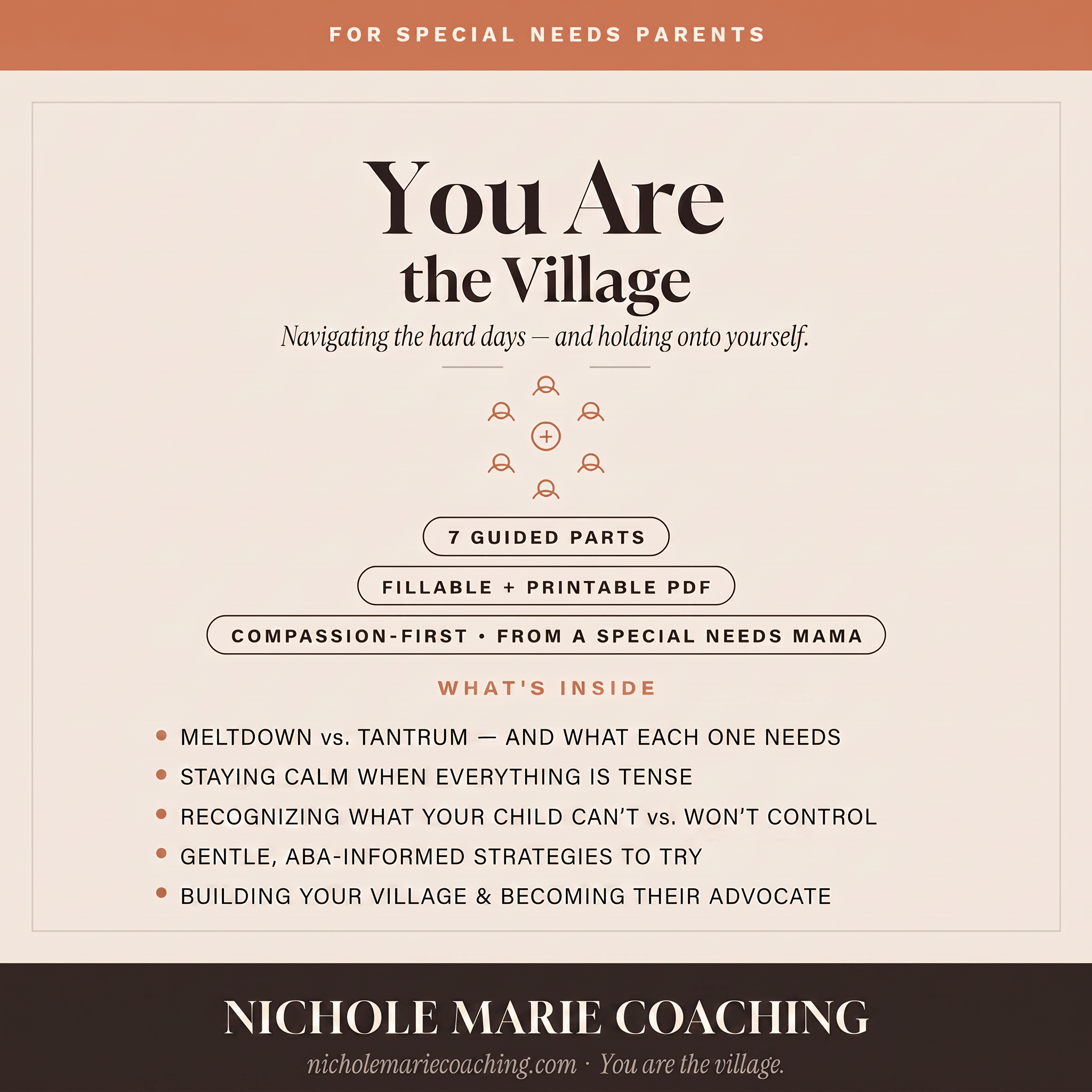 You Are the Village — workbook cover